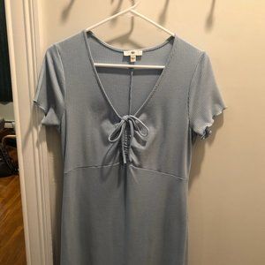 Cute summer dress lettuce hem